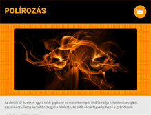 Tablet Screenshot of polirozo.com